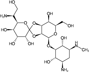 Structural formula of LEXSY Hygro (sterile ready-to-go stock solution)